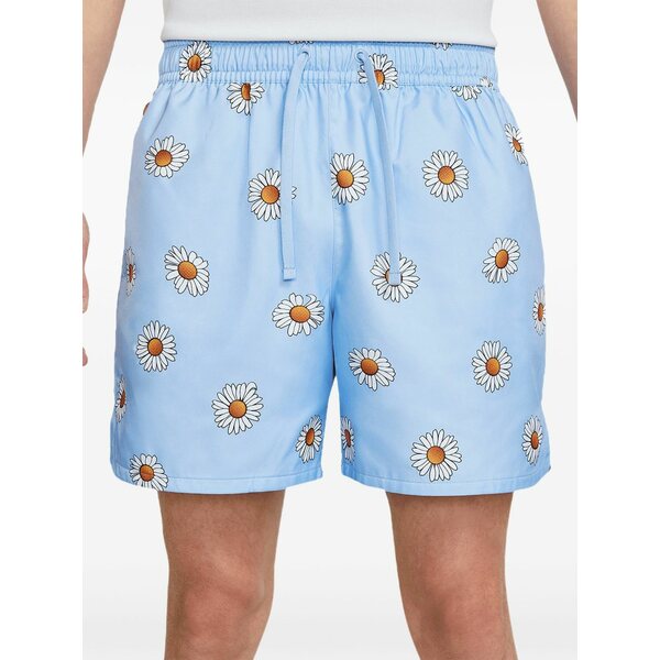 ナイキ メンズ 心地好いズボン下 ボトムス Floral-print shorts Blue メンズファッション-ズボン・パンツ