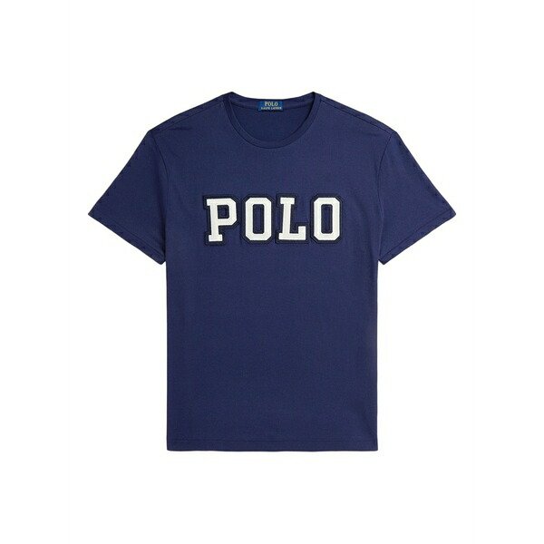 ラルフローレン メンズ Tシャツ トップス Logo-print t-shirt Blue|asty