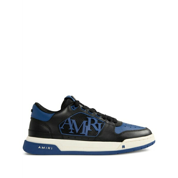 アミリ メンズ スニーカー シューズ Logo-embellished low-top sneakers Black