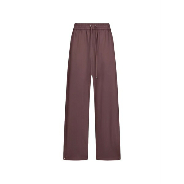 リュージョー レディース 心地好いズボン下 ボトムス Drawstring trousers Brown