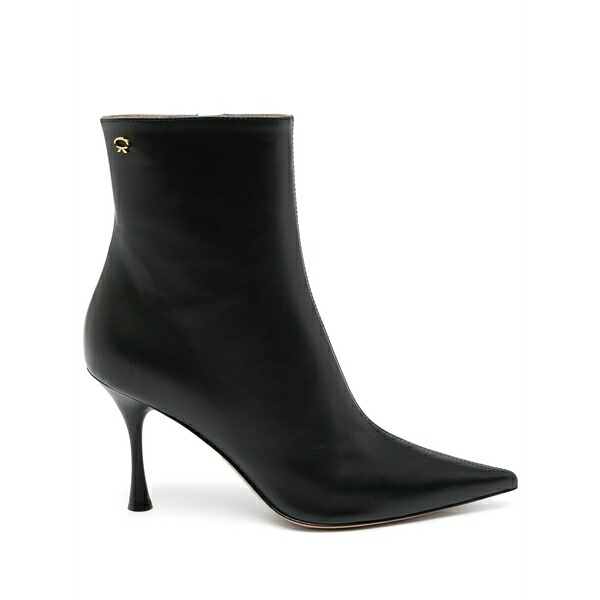ジャンヴィト ロッシ レディース ブーツ シューズ 85粍 pointy-toe leather boots Black
