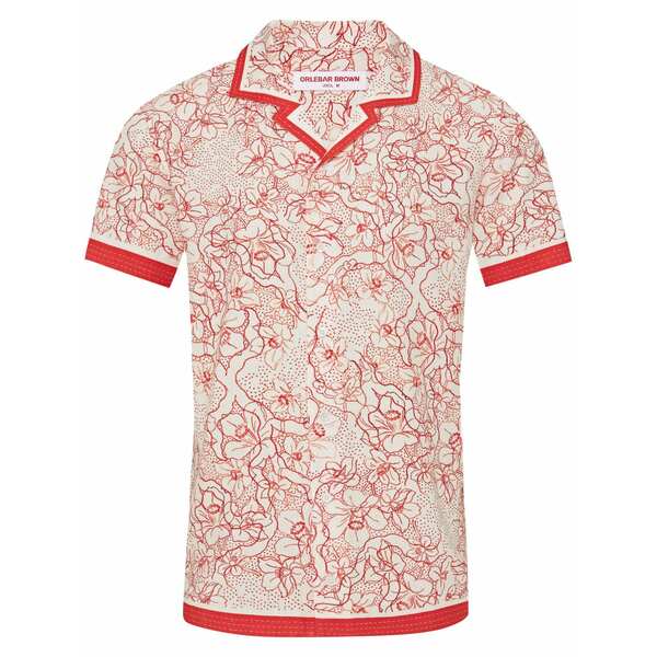 オール赤ちょうちん 赤銅色 メンズ プルオーバー トップス Hibbert shirt Neutrals