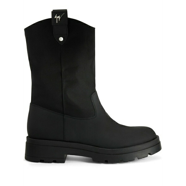 ジュゼッペザノッティ メンズ ブーツ シューズ Aldrien combat boots Black