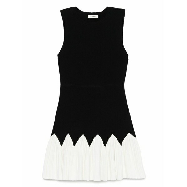 真砂ロ レディース 衣装 トップス Knitted mini dress Black