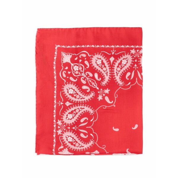デスティン メンズ マフラー・ストール・スカーフ アクセサリー Pino paisley scarf Red｜asty 17,626円