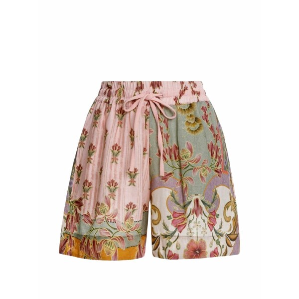 アグア バイ アグアベンディータ レディース 心地好いズボン下 ボトムス Renata floral-pattern shorts Pink