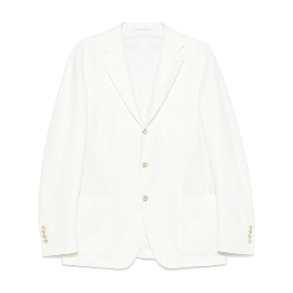 イレブンティ メンズ ジャケット＆ブルゾン アウター Textured blazer White｜asty