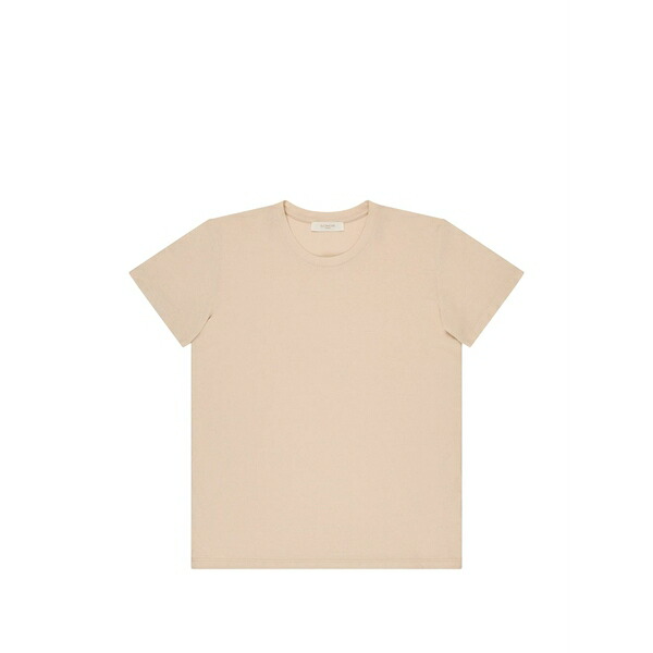 投げることお召しもの レディース プルオーバー トップス Regular-fit t-shirt Neutrals
