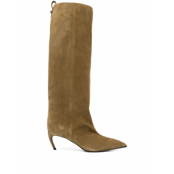 ジ アティコ レディース ブーツ シューズ Lea leather boots Green