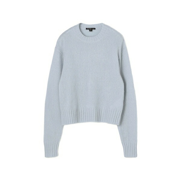 ジェームス パース レディース ニット&セーター アウター Long-sleeve crew neck sweater Blue|asty