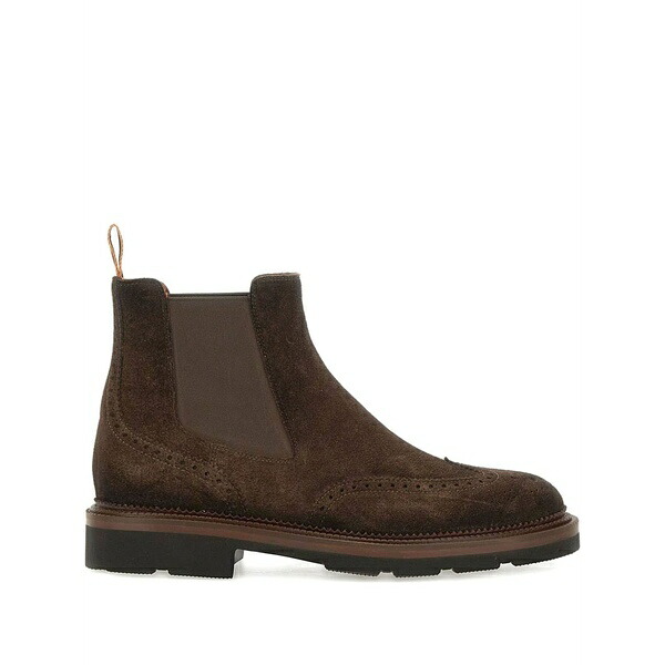 サントーニ メンズ ブーツ シューズ Kalamaboot chelsea boots Brown