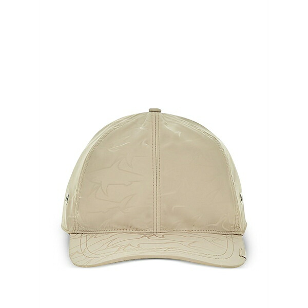 ポールアンドシャーク メンズ かぶり笠 佩び物 Sharks-print baseball cap Neutrals