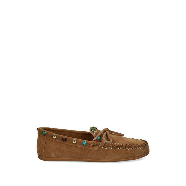 ビビロウ レディース スリッポン・ローファー シューズ Studded tie loafers Neutrals