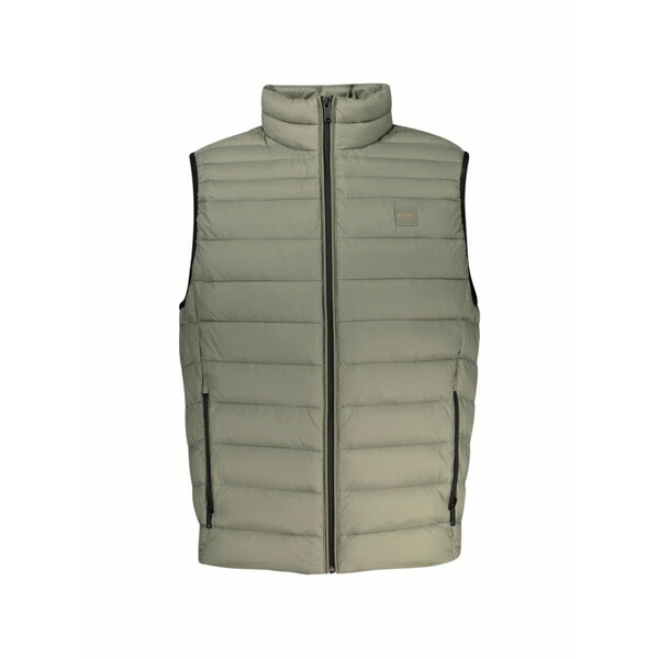 ボス メンズ ジャケット＆ブルゾン アウター Quilted gilet Green