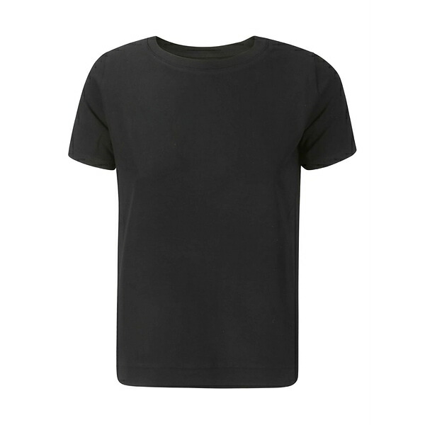 アルキヴィオ ビー レディース Tシャツ トップス Round-neck t-shirt Black｜asty