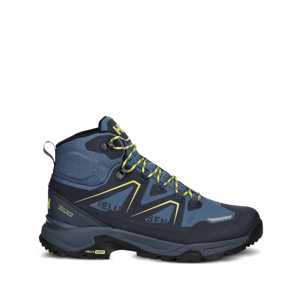 ヘリーハンセン メンズ ブーツ シューズ Contrast logo hiking boots Blue