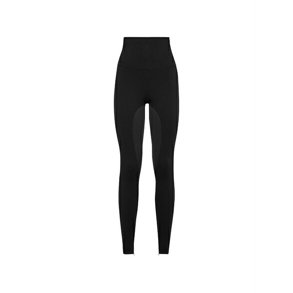 フィリッププレイン レディース カジュアルパンツ ボトムス High-waisted leggings Black|asty