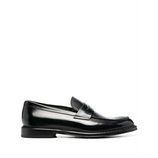 ドンカルズ メンズ スリッポン・ローファー シューズ Horsebit-detail slip-on loafers Black
