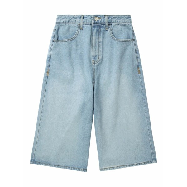 アーダーエラー レディース 心地好いズボン下 ボトムス Sig high-waisted denim shorts Blue