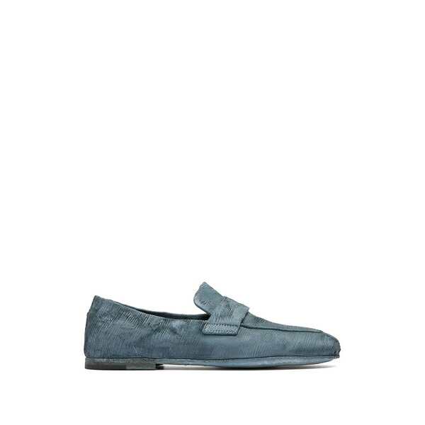 オフィチーネ 創作的 レディース スリッポン・ローファー シューズ Blair dd leather loafers Blue