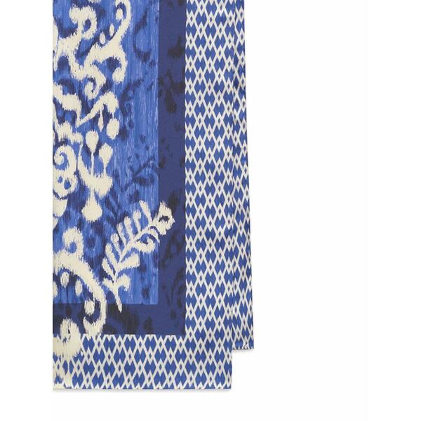 マリパルミ レディース 消音装置・袈裟・えり巻き 佩び物 Collection printed stole Blue