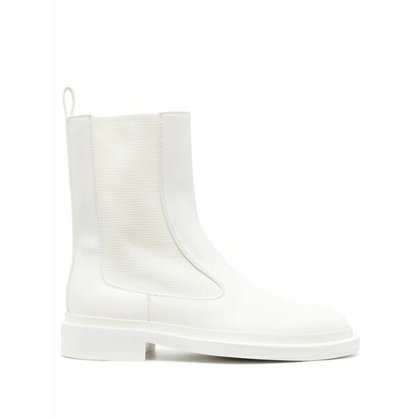 ジル・サンダー レディース ブーツ シューズ Pull-on ankle boots White