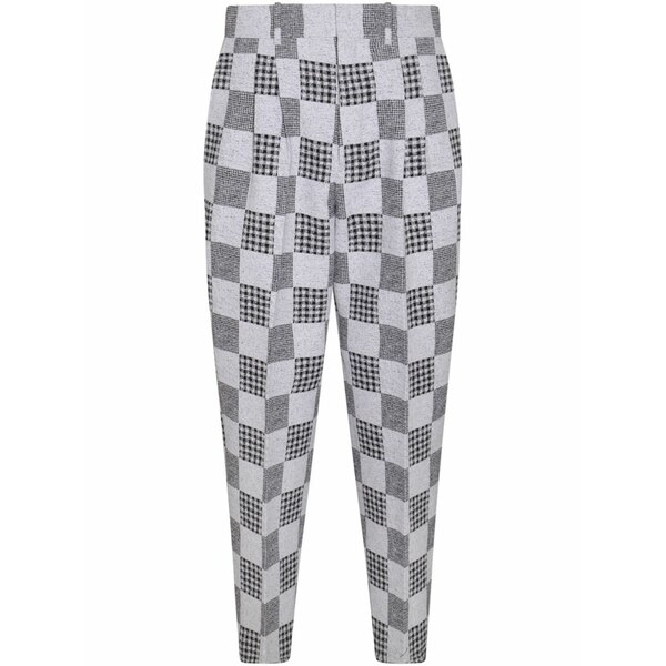 ケンゾー メンズ 心地好いズボン下 ボトムス Checked trousers Grey