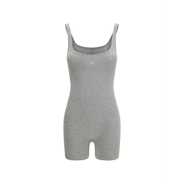 米国海兵隊員 独居室 レディース 衣装 トップス Moon-logo playsuit Grey