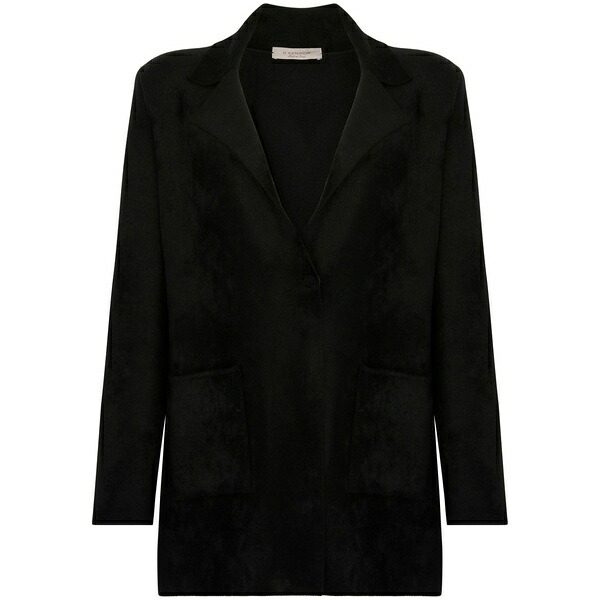 ディー・エクステリア レディース ジャケット＆ブルゾン アウター Single-breasted blazer Black｜asty