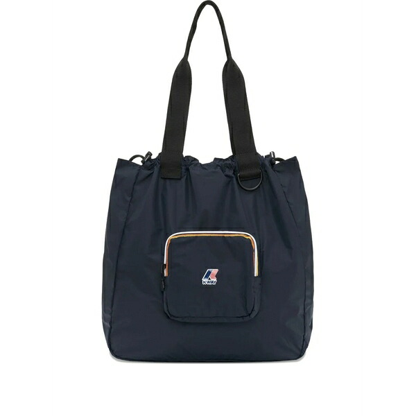 ケイ通い路 メンズ トートバッグ 御徒面子 Le vrai 4.0 victorine drawstring pocket tote bag Blue