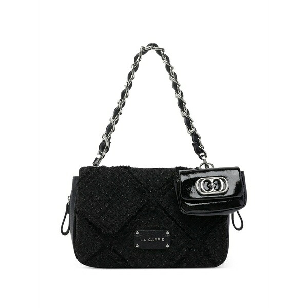 ラ 持ちはこび レディース ショルダーバッグ 御徒面子 Isabel cross body bag Black