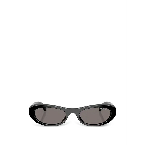ヴォーグ レディース 黒眼鏡＆アイウェア 付属品 Oval-frame sunglasses Black