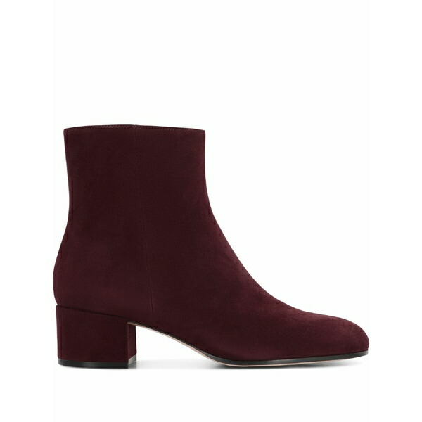 ジャンヴィト ロッシ レディース ブーツ シューズ 70mm joelle suede block-heel ankle boots Red