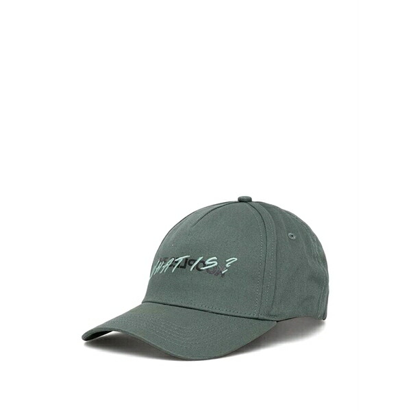 ザ・クープルス メンズ かぶり笠 佩び物 Embroidered cap Green