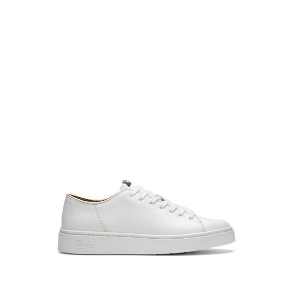 パラブーツ メンズ スニーカー シューズ Leather sneakers White