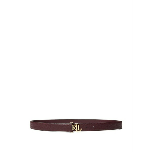 ラルフローレン レディース ベルト アクセサリー Logo belt Red｜asty