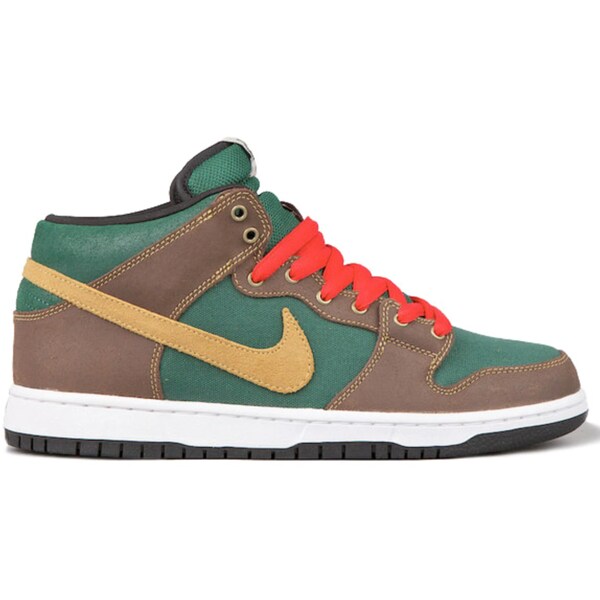 Nike ナイキ メンズ スニーカー 【Nike SB Dunk Mid Patagonia】 サイズ US_9(27.0cm) Noble Green/Mtllc Gold-Drk Ok|asty