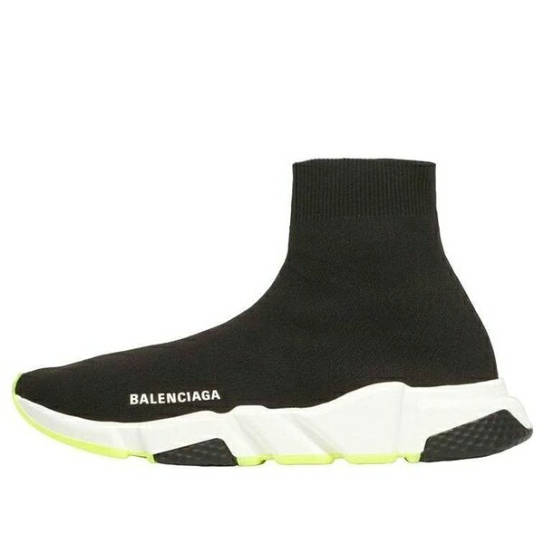 Balenciaga バレンシアガ メンズ スニーカー  【Balenciaga Speed Sneaker \u0027Black\u0027 530455W05G01000】  大いさ US_8(26.0珊) スニーカー-メンズ靴-靴