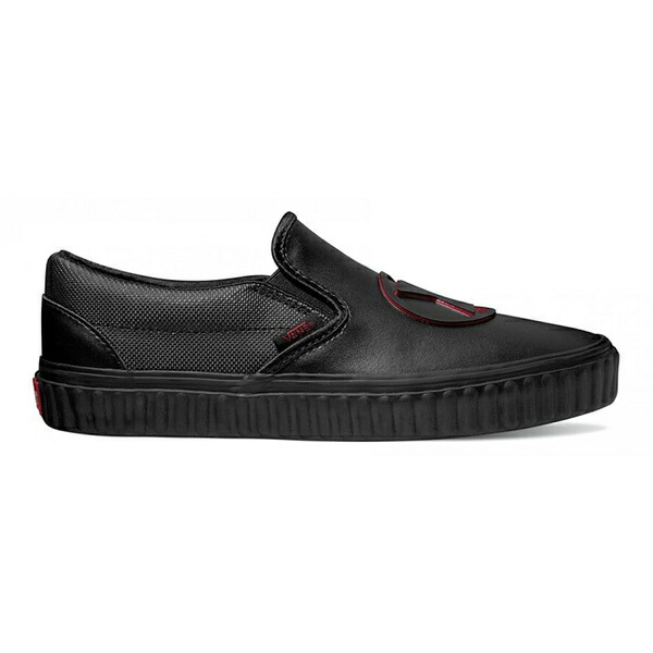 Vans バンズ メンズ スニーカー  【Vans Slip-On Marvel Black Widow】  大いさ US_8(26.0珊) Black/Black 靴-スニーカー-メンズ靴