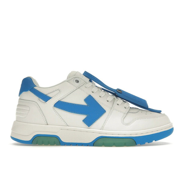 OFF-WHITE オフホワイト メンズ スニーカー 【OFF-WHITE Out Of Office "OOO" Low White Blue (FW21)】 サイズ US_6(24.0cm) White/Blue|asty