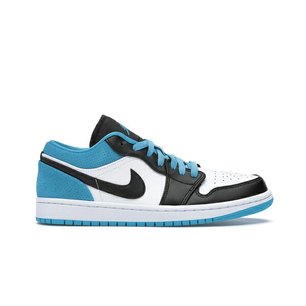Jordan ジョーダン メンズ スニーカー 【Jordan 1 Low Laser Blue】 サイズ US_9(27.0cm) Black/Black-Laser Blue-White｜asty