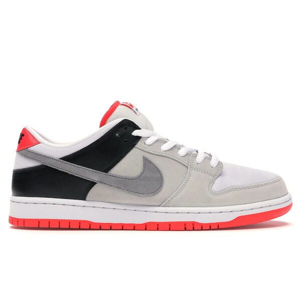 Nike ナイキ メンズ スニーカー 【Nike SB Dunk Low Infrared Orange Label】 サイズ US_M_15 White/Cement Grey-Black-Infrared|asty