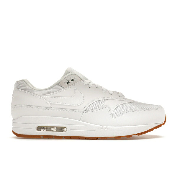 Nike ナイキ メンズ スニーカー  【Nike Air Max 1 White Gum Sole】  大きさ US_10.5(28.5糎) White/White-White