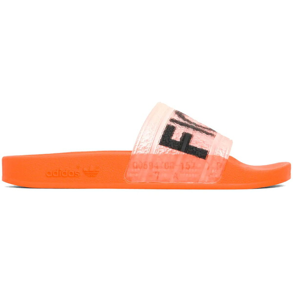 adidas アディダス メンズ スニーカー  【adidas Adilette Slides Fiourucci】  大きさ US_5(23.0糎) Solar Orange/Solar Gold/Black