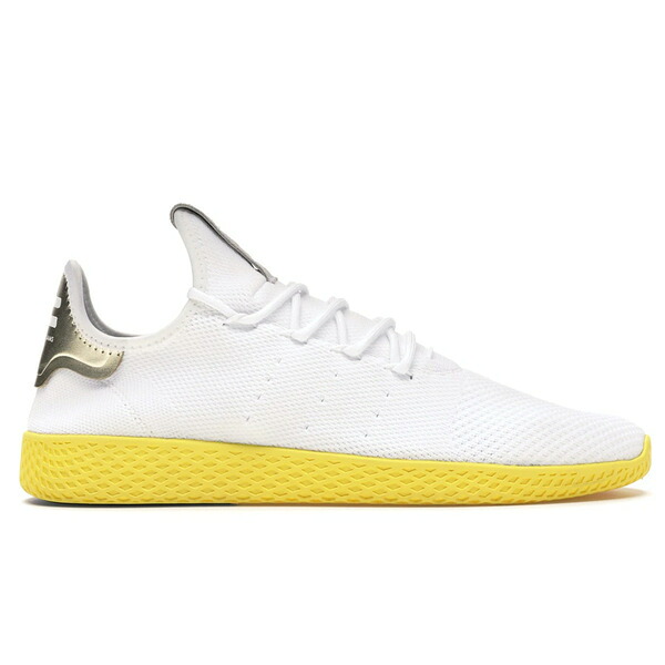 adidas アディダス メンズ スニーカー  【adidas Tennis HU Pharrell White Yellow】  大きさ US_8.5(26.5糎) White/Yellow