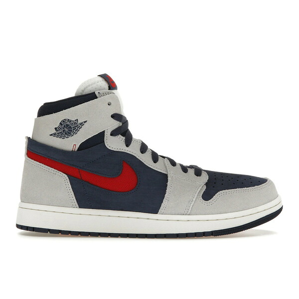 Jordan ジョーダン メンズ スニーカー  【Jordan 1 High Zoom Air CMFT 2 Olympic】  大いさ US_9(27.0珊) Midnight Navy/Varsity Red/Neutral Grey/Summit White スニーカー-メンズ靴-靴