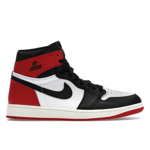Jordan ジョーダン メンズ スニーカー  【Jordan 1 Retro High OG Black Toe Reimagined】  大いさ US_M_3.5 Black/Black/Varsity Red/White 靴-スニーカー