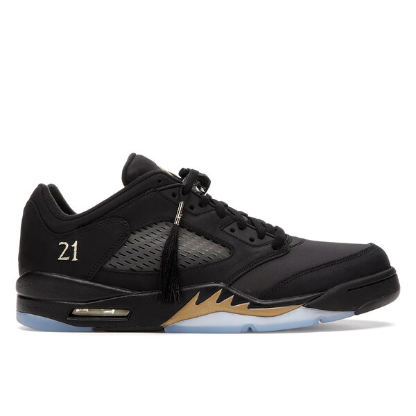 Jordan ジョーダン メンズ スニーカー  【Jordan 5 Retro Low Wings】  大きさ US_7.5(25.5糎) Black/Metallic Gold