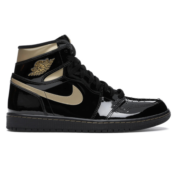 Jordan ジョーダン メンズ スニーカー  【Jordan 1 Retro High Black Metallic Gold (2020)】  大いさ US_M_13 Black/Black-Metallic Gold メンズ靴-靴-スニーカー