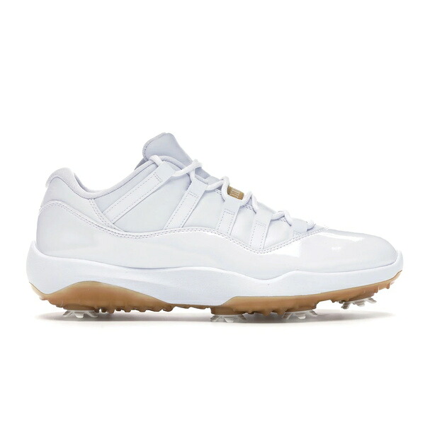 Jordan ジョーダン メンズ スニーカー  【Jordan 11 Retro Low Golf White Metallic Gold】  サイズ US_9(27.0cm) White/Metallic Gold